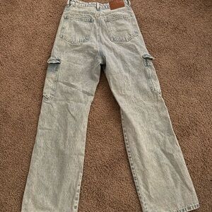 Princess Polly Women's Relaxed Light Blue Jeans